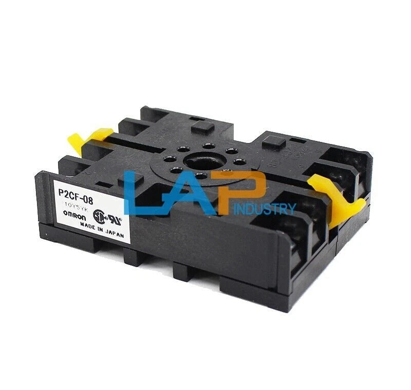 1PCS For OMRON Time Relay Base P2CF-08 10A 250VAC Supporting H3CR Series #P