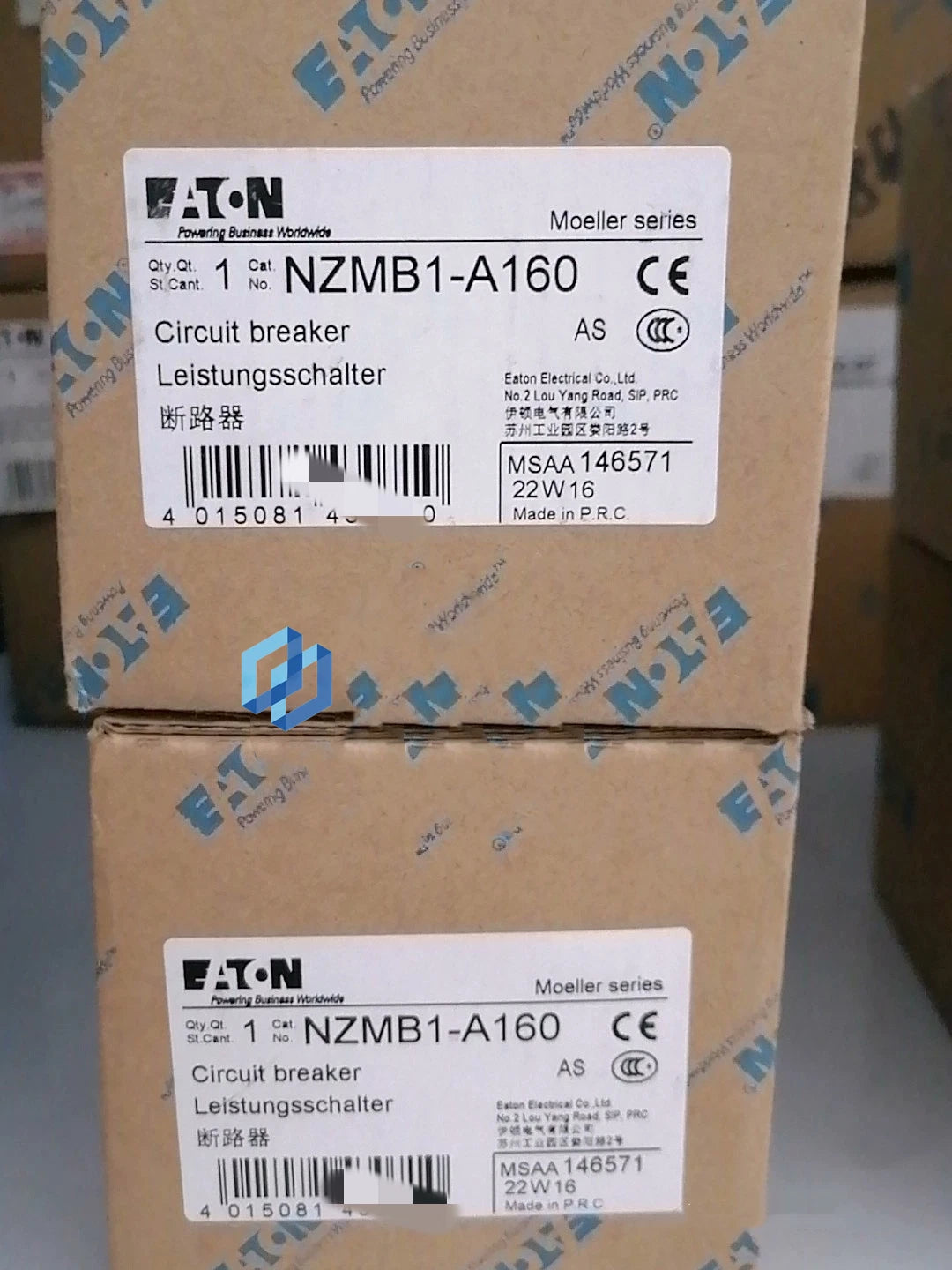 Eaton NZMB1-A160 Circuit Breaker #P