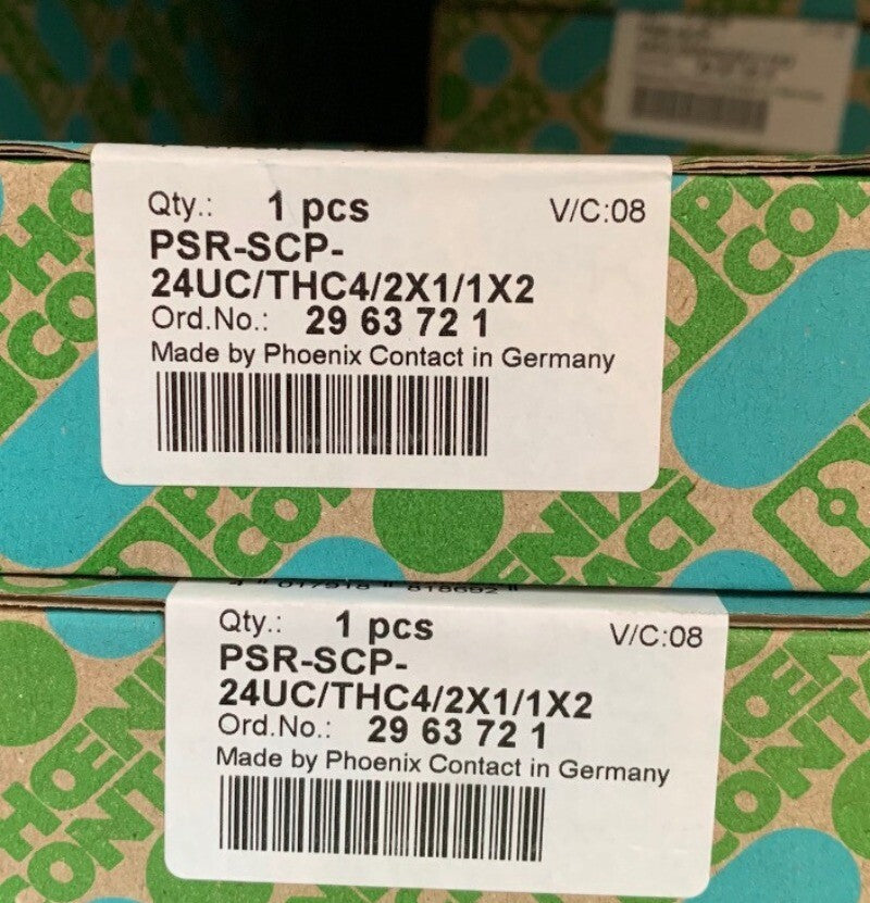 1pcs PHOENIX CONTACT 2963721 Module PSR-SCP -24UC/THC4/2X1/1X2