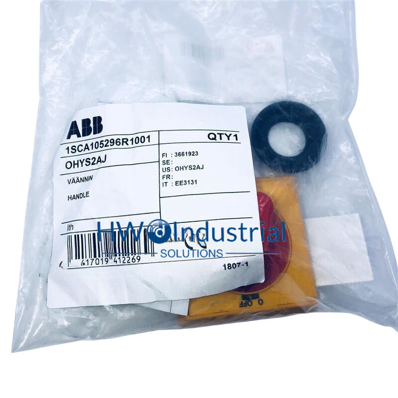 1PC OHYS2AJ ABB Yellow Selection Isolation Switch Handle