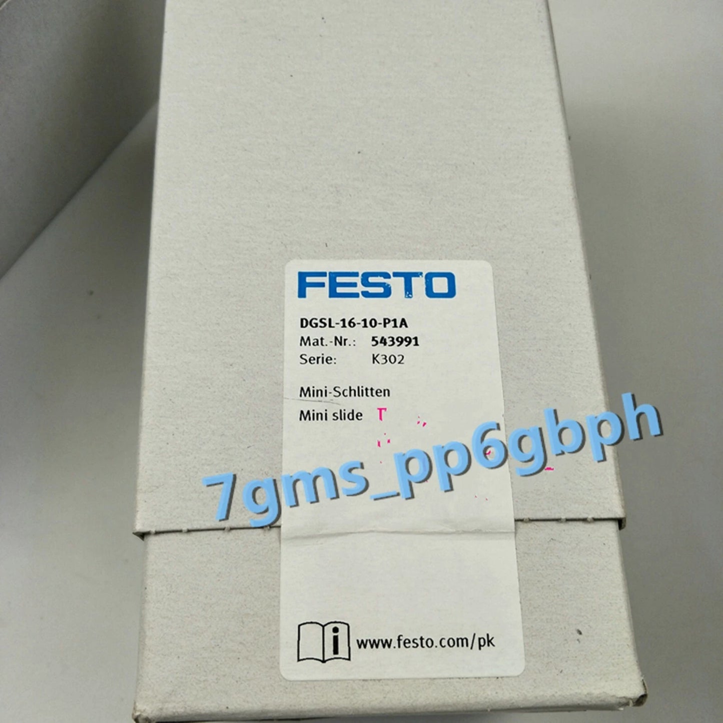 1 PCS FESTO DGSL-16-10-P1A 543991 sliding table cylinder