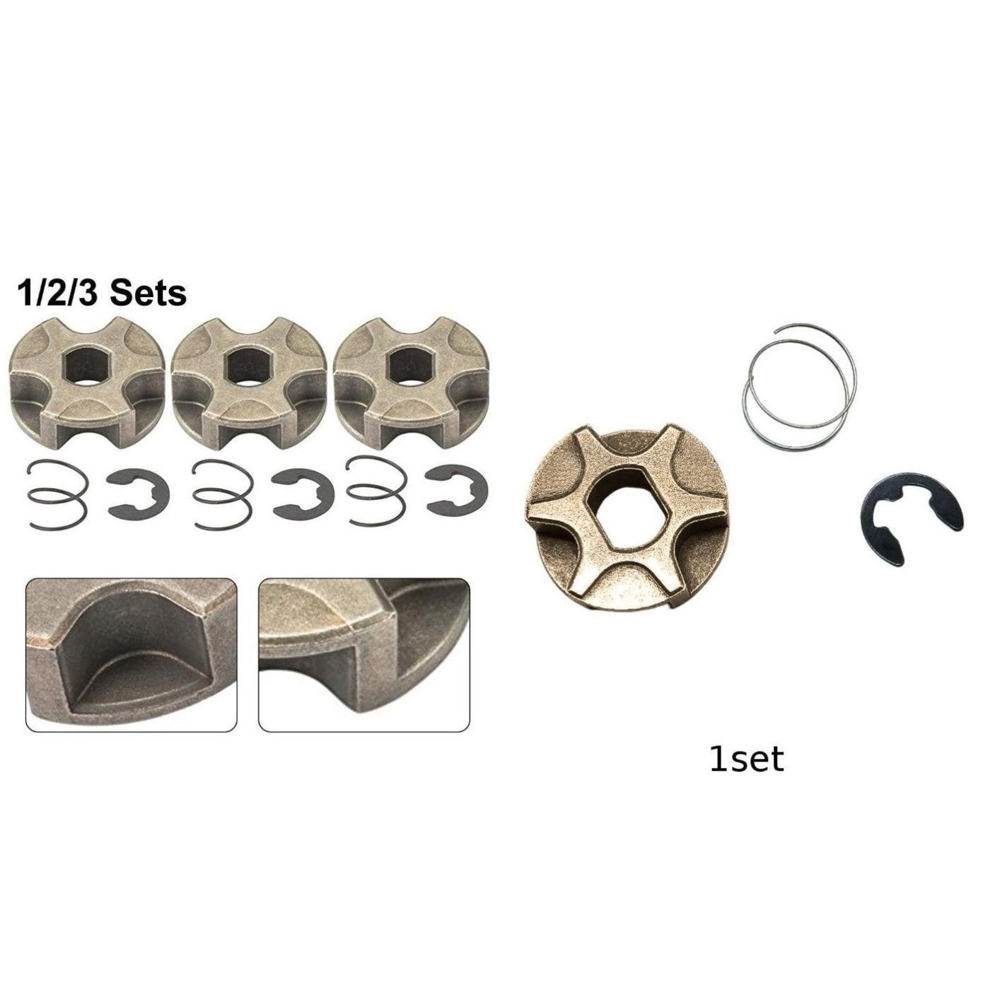 Replacement Drive Sprocket for Oregon For CS1500 CS1400 Chainsaws 6 Tooth