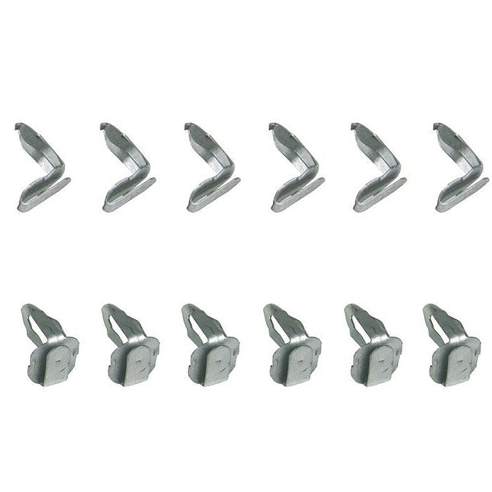 24Pcs/Set Front Door Panel Frame Plugs & Door Panel Clips For Chevy For Camaro