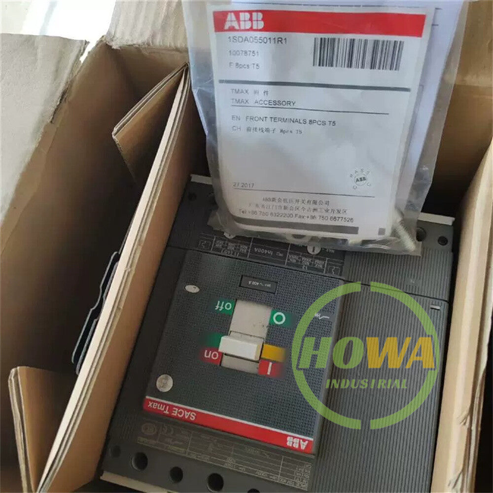 1/piece ABB 320A Molded Case Circuit Breaker MCCB T5V400 TMA320 FF 4P