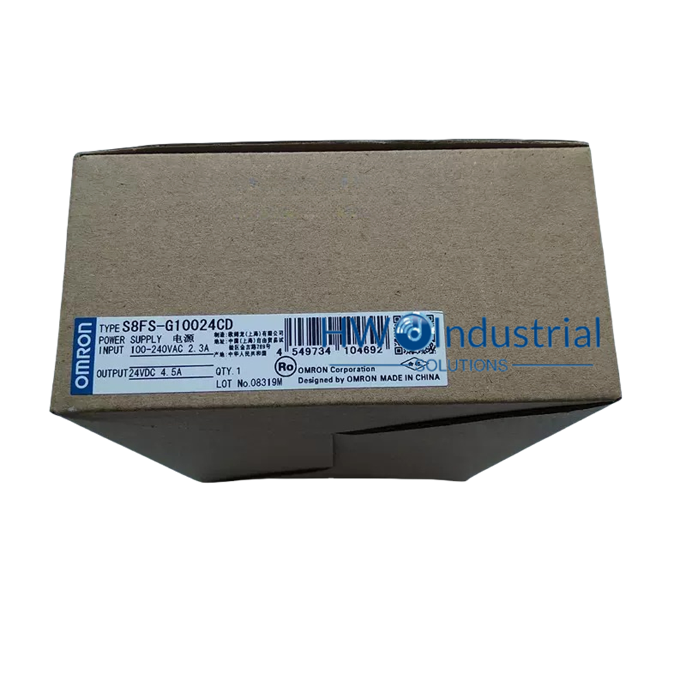 1/Piece S8FS-G10024CD 24V 4.5A OMRON Switching Power Supply