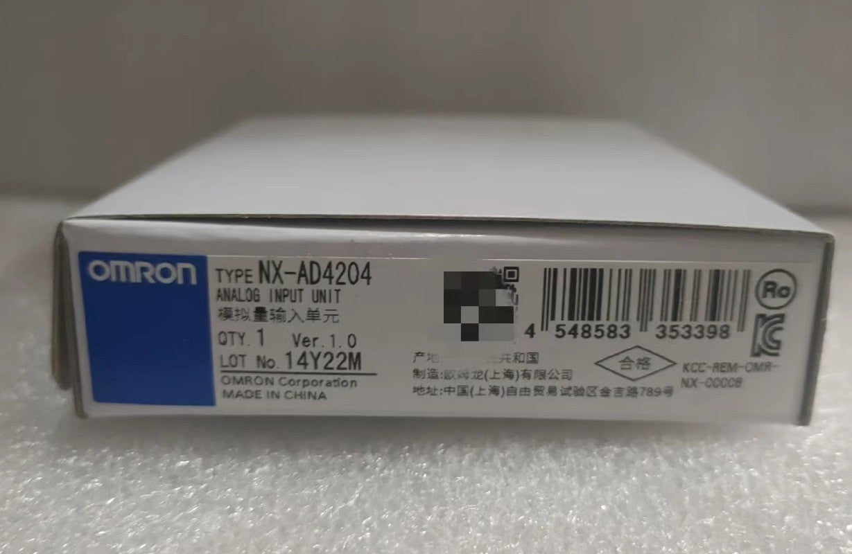 1pcs OMRON NX-AD4204 PLC Processor Module