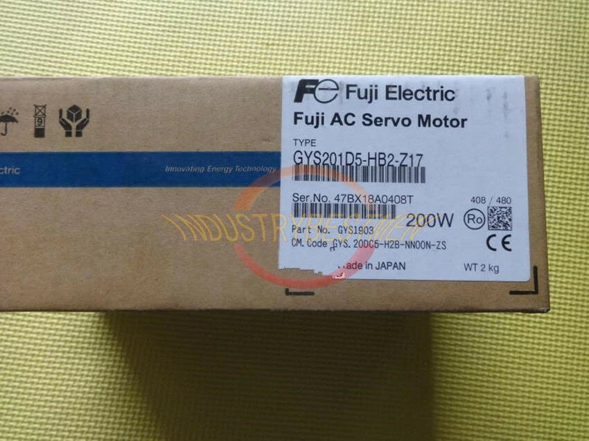 1PCS Fuji GYS201D5-HB2-Z17 AC Servo Motor In Box #P