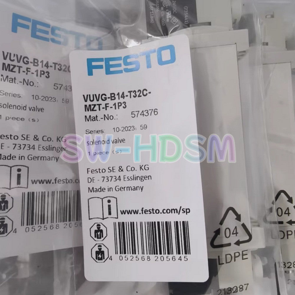 1PCS Festo Solenoid Valve VUVG-B14-T32C-MZT-F-1P3 574376 Freight Free