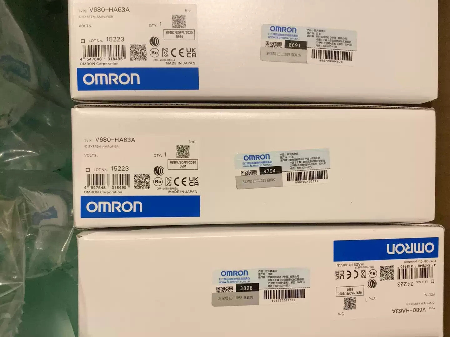1pcs Omron V680-HA63A ID SYSTEM AMPLIFIER 5M