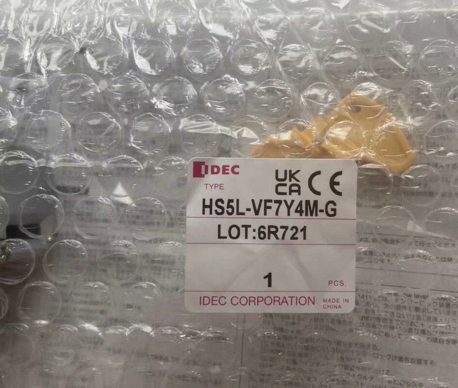 1pcs IDEC HS5L-VF7Y4M-G Electromagnetic Safety Switch
