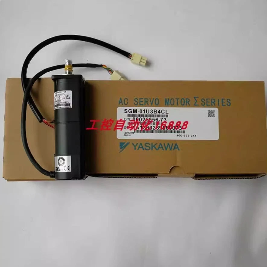1pcs YASKAWA SERVO MOTOR SGM-01U3B4CL #P