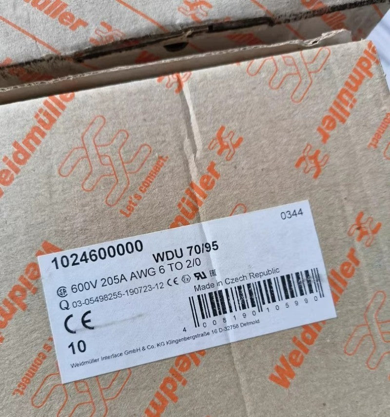 10pcs Weidmuller 1024600000 Terminal Block WDU 70/95