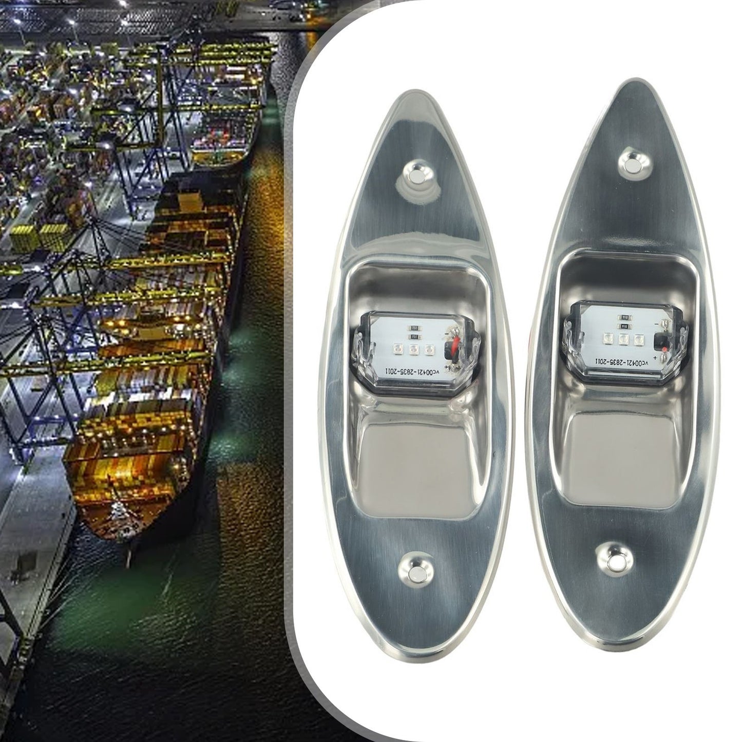 Side Navigation Lamp Marine Boat Side Navigation Light Car Spare Parts