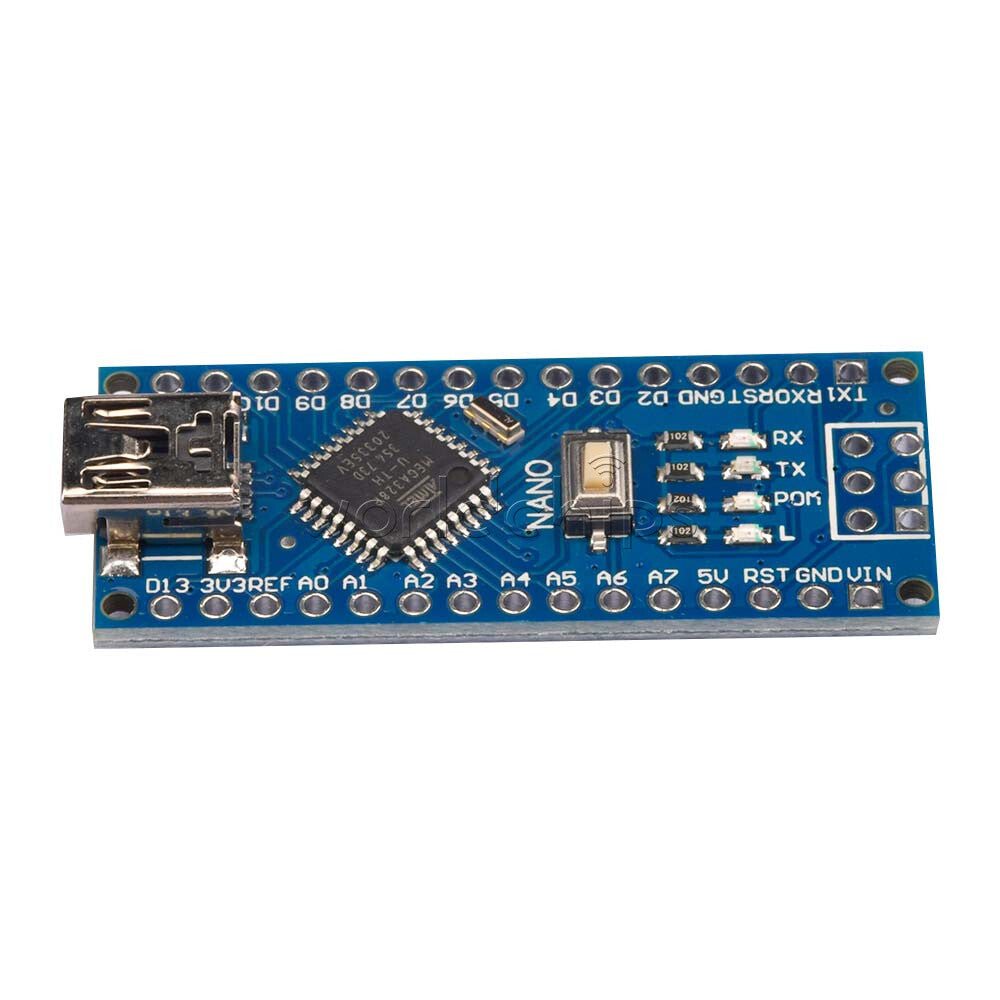 10PCS Nano V3.0 Mini USB ATmega328P-AU DC 5V 16MHz CH340G Driver For Arduino