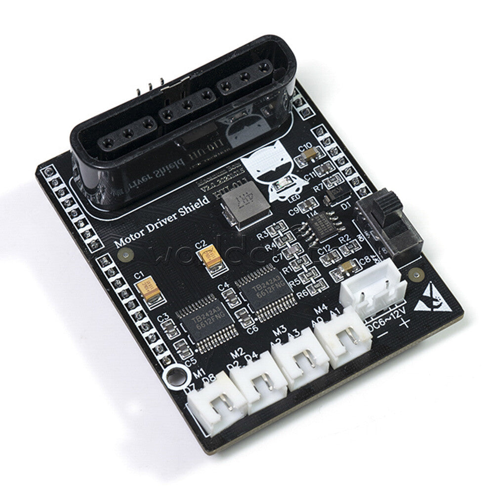 HU-011 TB6612FNG 4 Way Motor Drive Expansion Board 6-12V Expansion Board Module