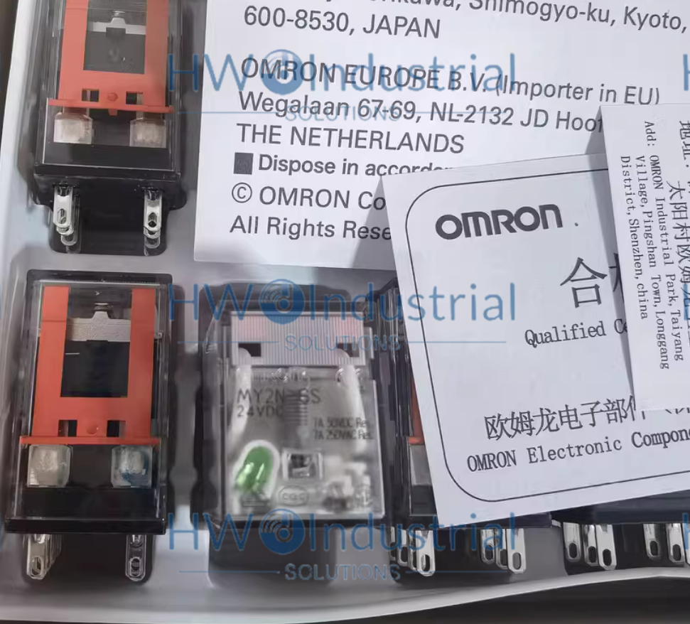 10PCS Omron Intermediate Relay MY2N-GS-R DC/AC 12V 24V 110V 220V