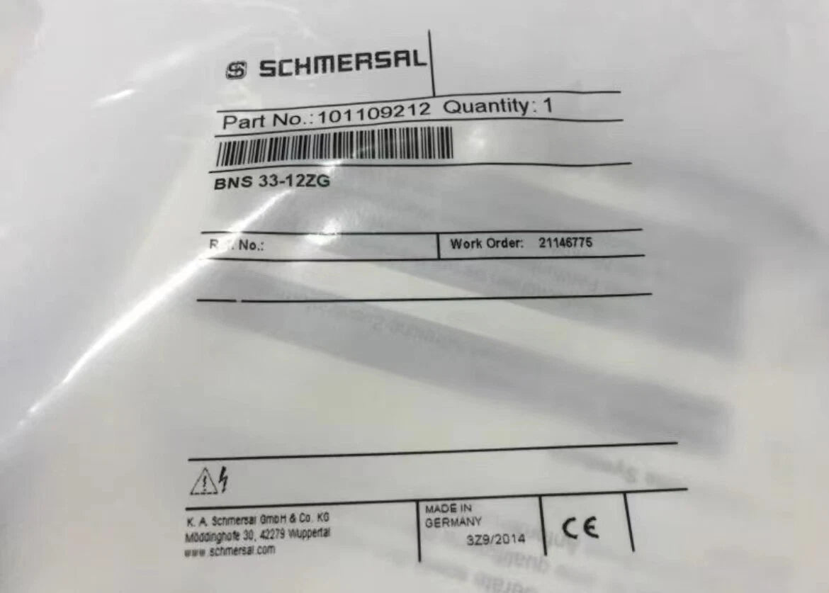 SCHMERSAL BNS 33-12ZG BNS 3312ZG SAFETY SENSOR ID179748 #P