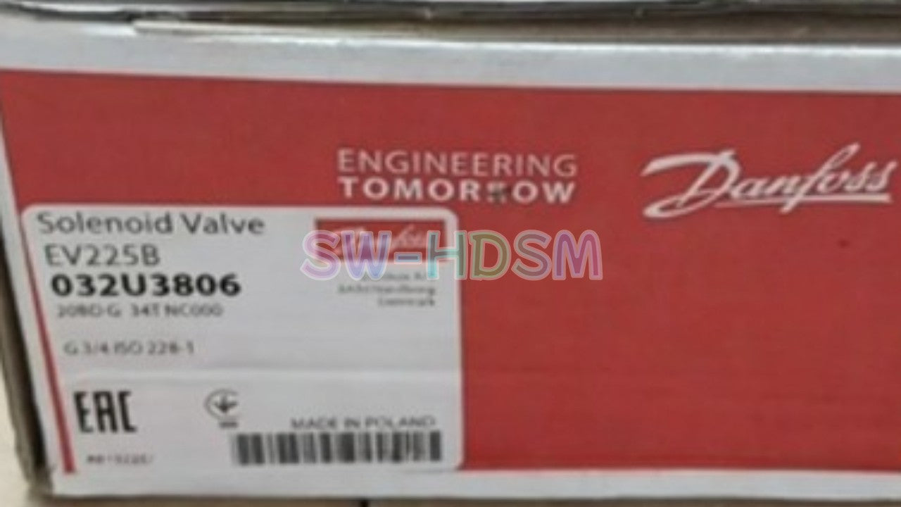 1PCS for DANFOSS EV225B Solenoid Valve 032U3806 Freight Free