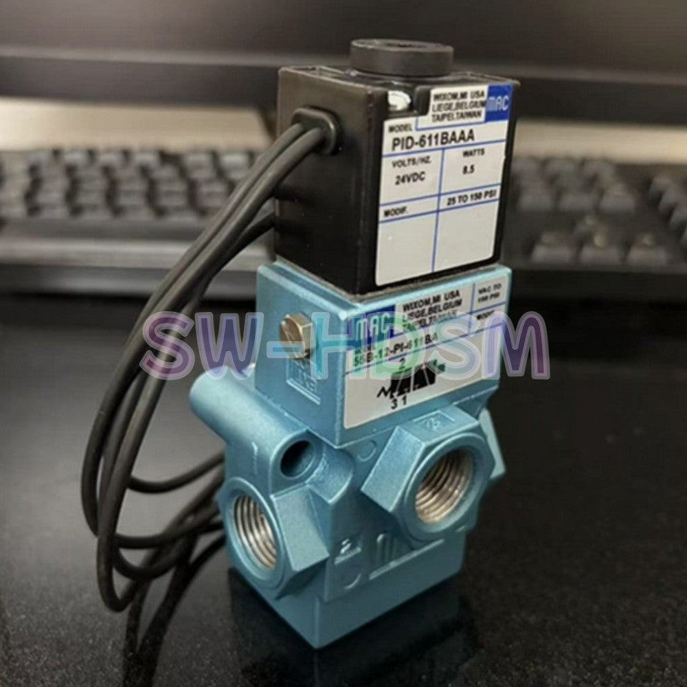 1PCS for Mac Solenoid Valve 55B-12-PI-611BA Freight Free