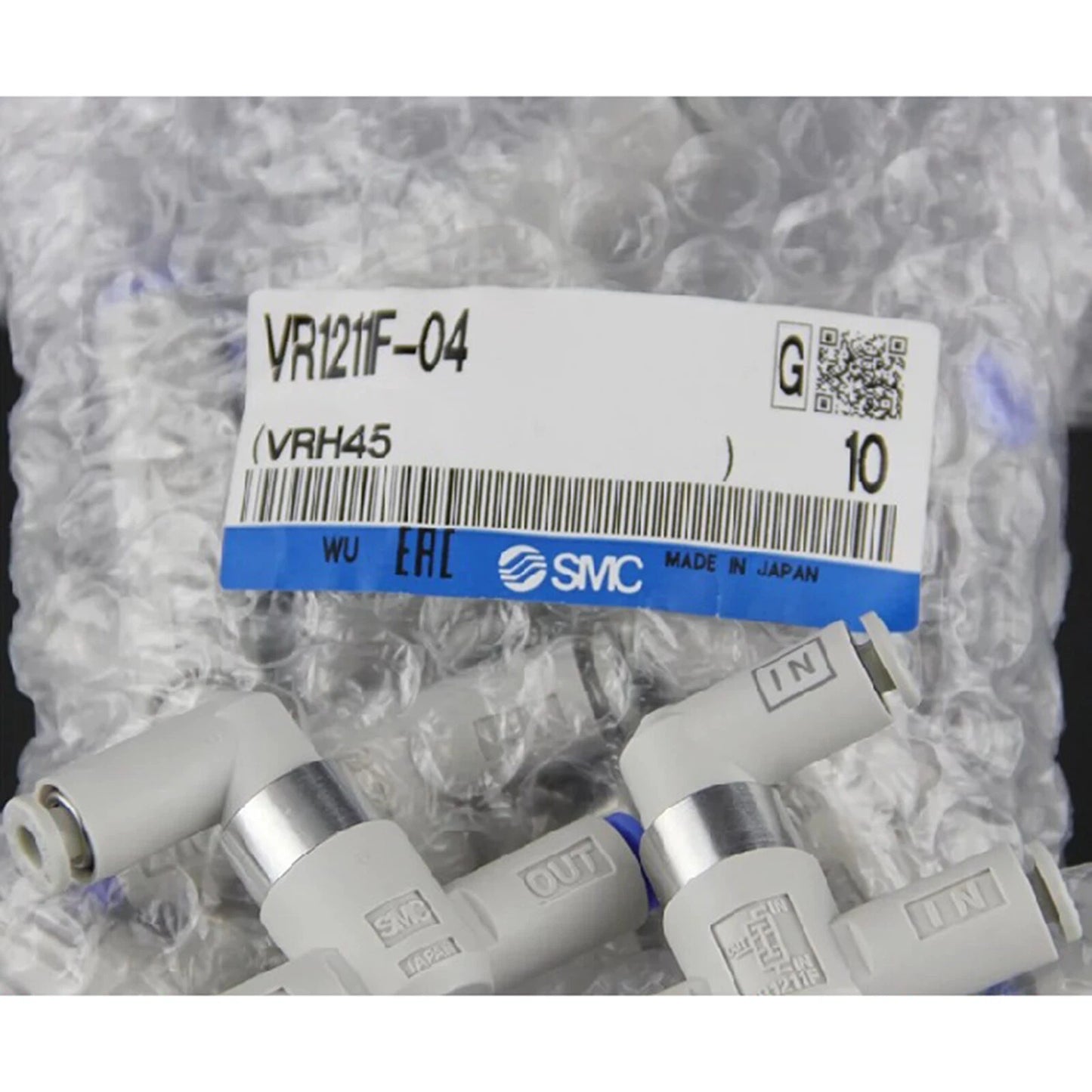 10pc SMC VR1211F-04 solenoid valve Quality assurance #P