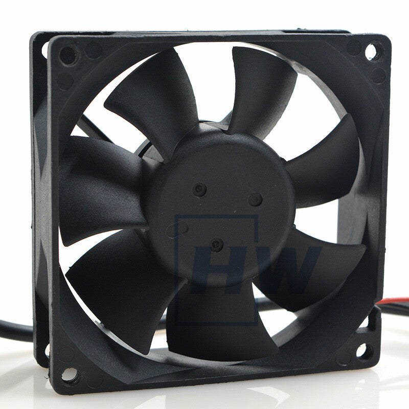 1PC AFB0812H 8cm 8025 12V 0.24A Two-wire Chassis Power Cooling Fan