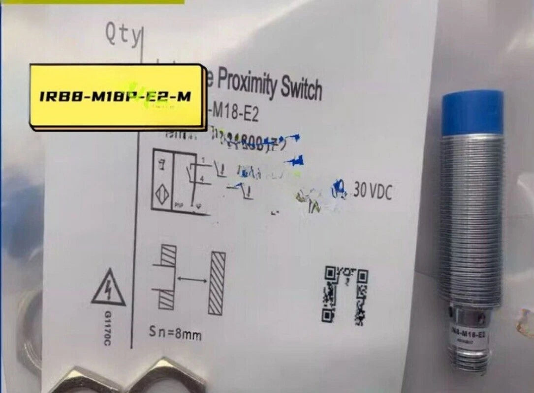 1PC FIT FOR Proximity switch sensor IRB8-M18P-E2-M