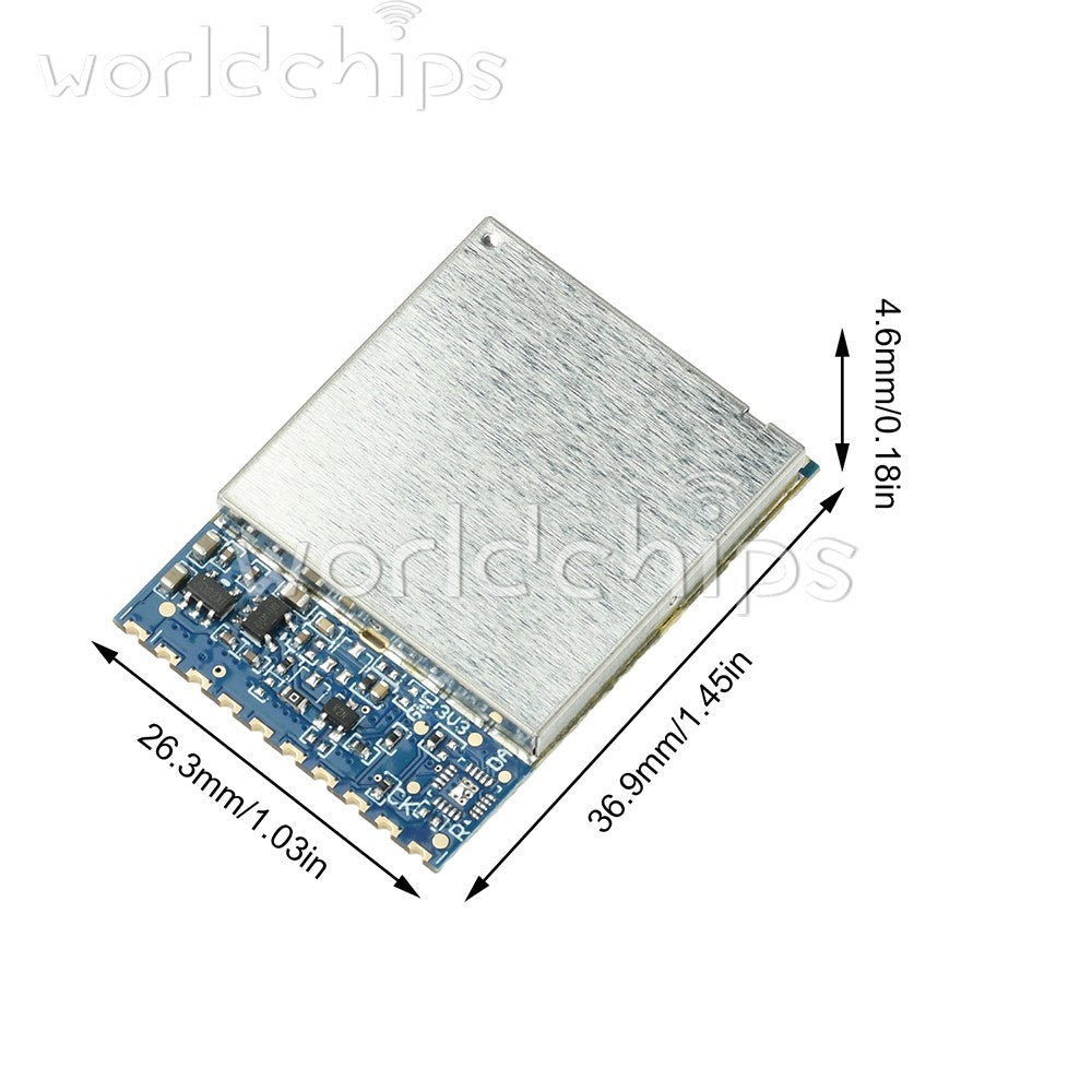 SK1200-SPI 1.2G/1.3G/1.7G Wireless Analog FPV Image Transmission Module
