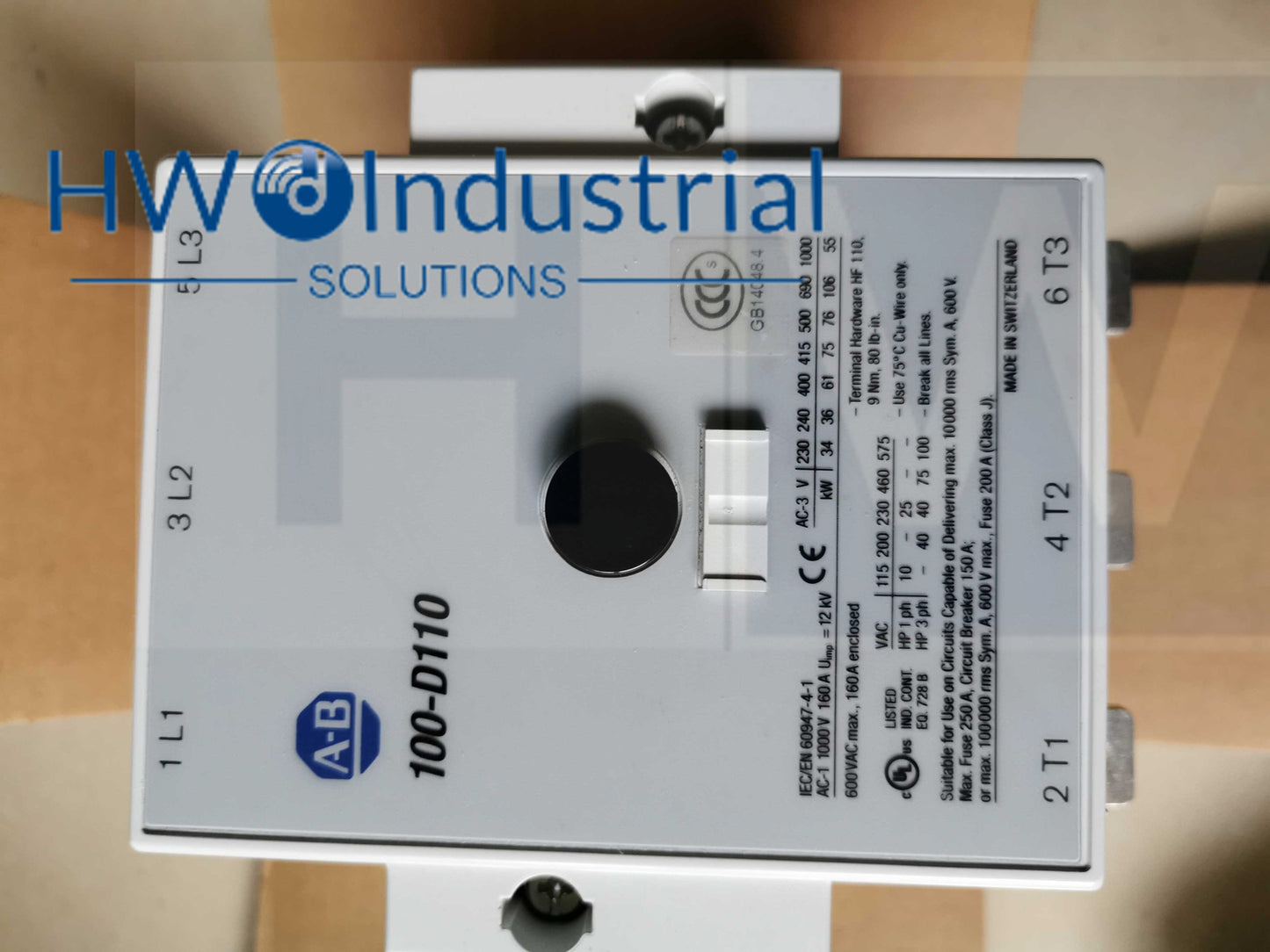 1Pc Contactor 100-D110 110V 100-D110A11 Expedited