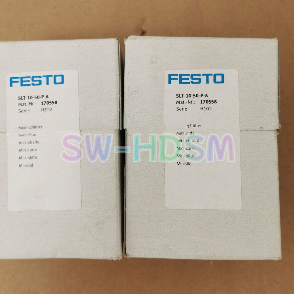1PCS FESTO SLT-10-50-P-A 170558 Slide Cylinder Freight Free