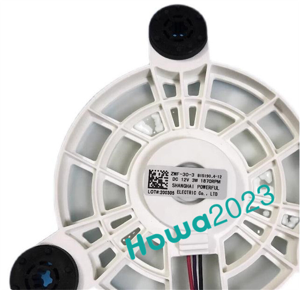 1/piece ZWF-30-3 B15190.4-12 DC12V 3W 1870RPM Suitable for Refrigerator Fan