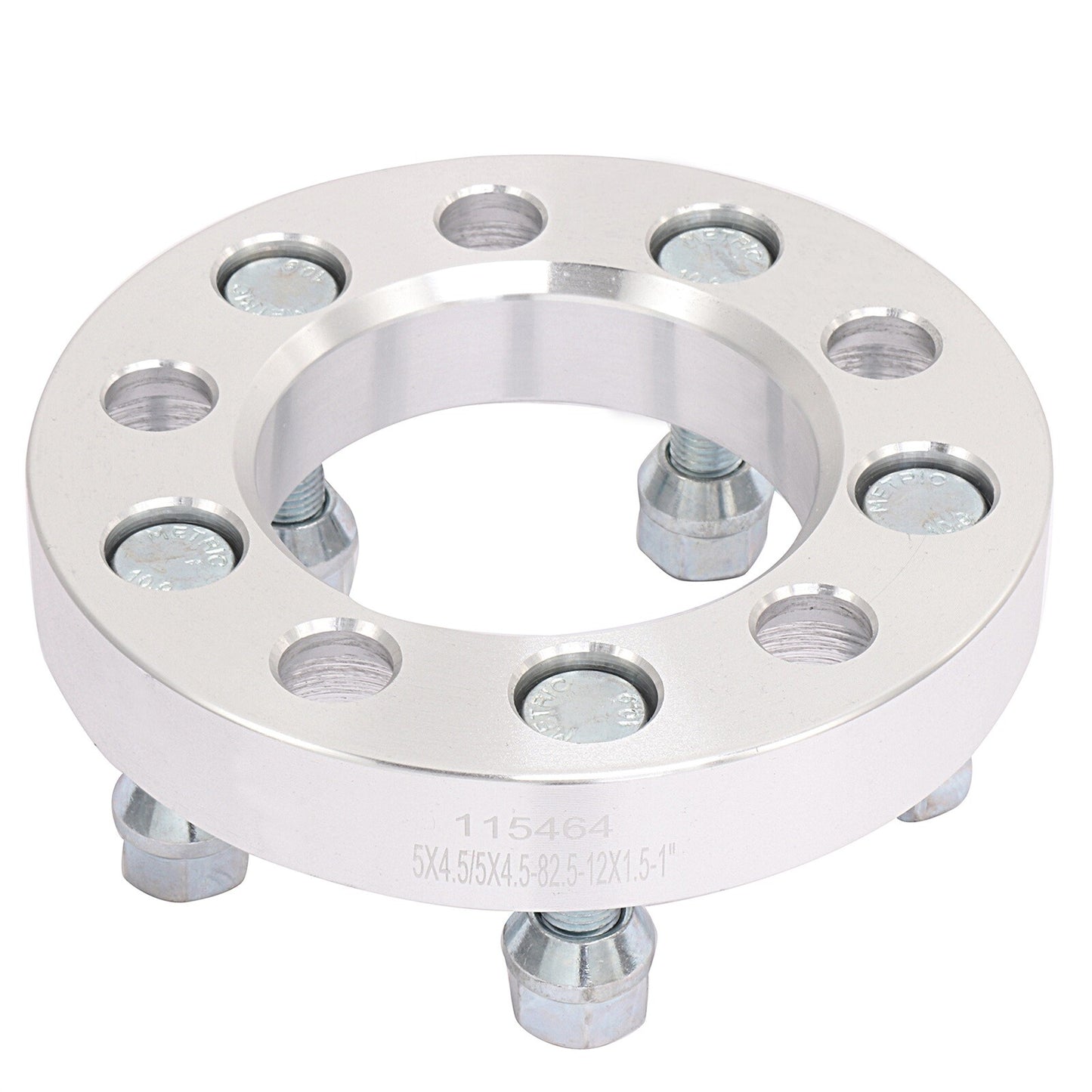 2X 1 inch Wheel Spacers 5x4.5 12x1.5 For Hyundai Genesis Coupe Veloster Tucson