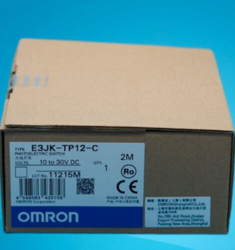 1pcs OMRON Sensor E3JK-TP12-C 2M OMS E3JK7074F