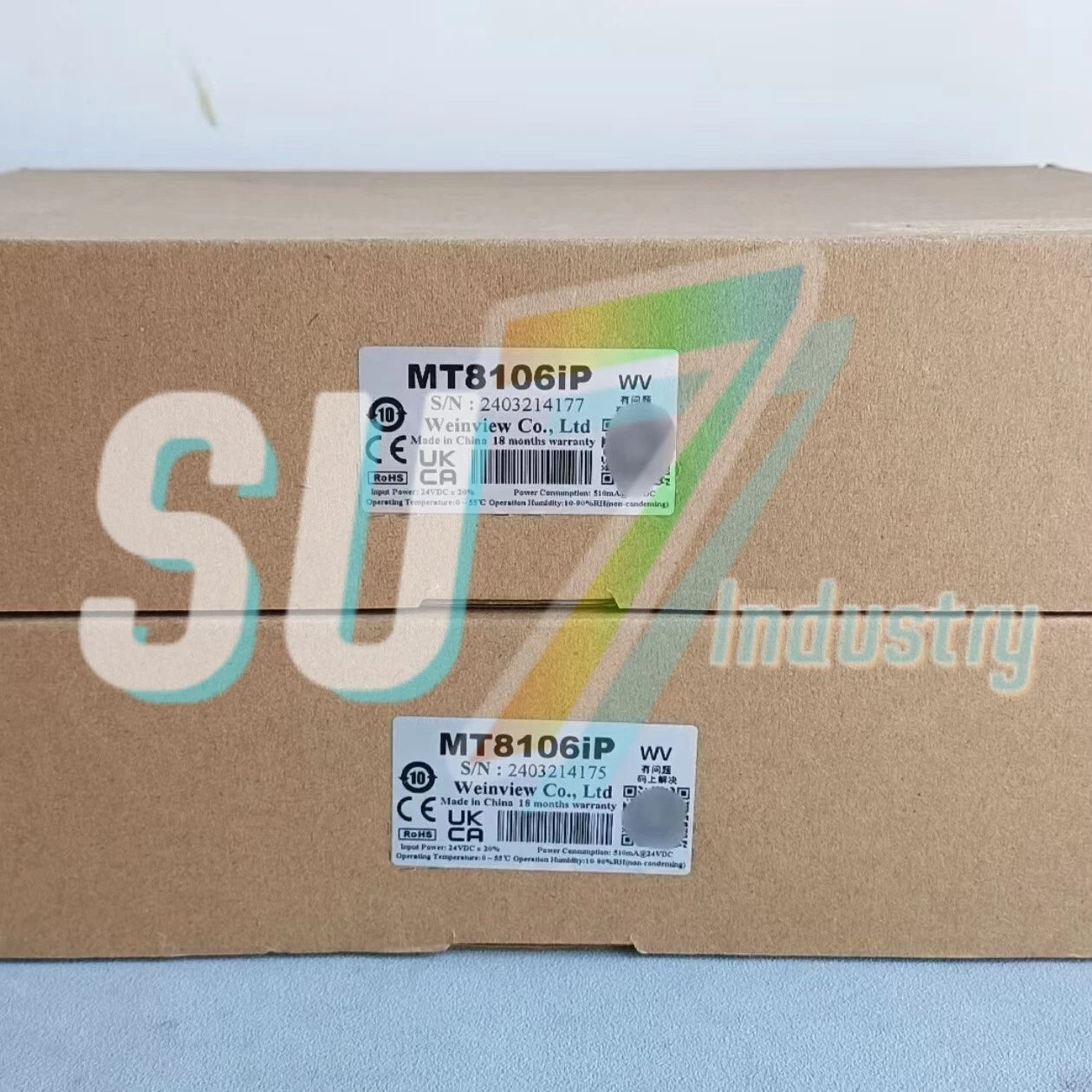 Weinview MT8106iP HMI Touch Screen # 1pcs In Box