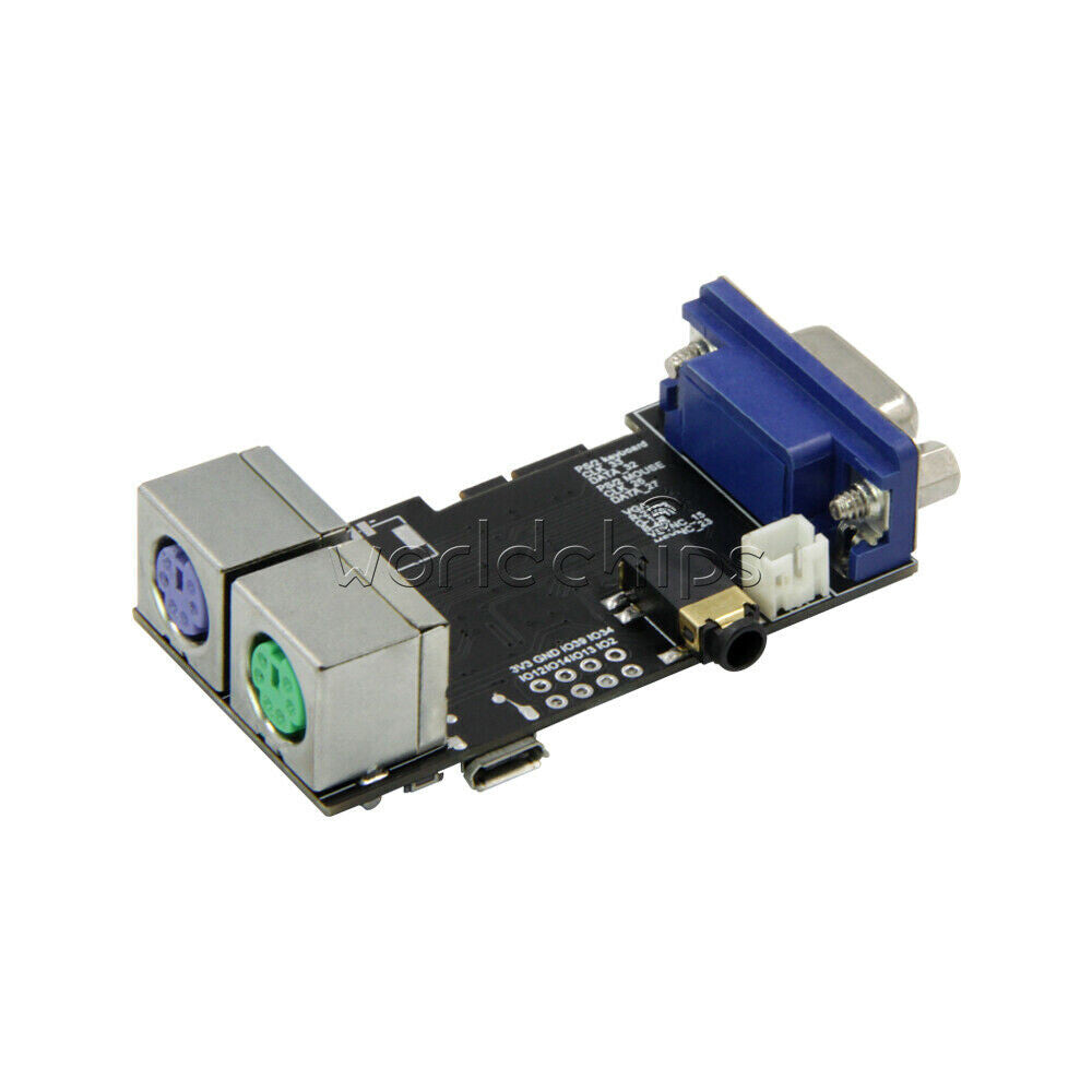 1/2/5PCS ESP32 VGA32 V1.4 Graphics Library PS/2 Mouse Keyboard Controller