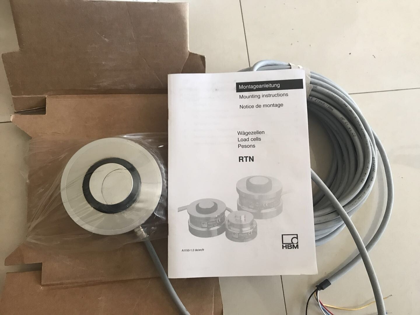 HBM RTN0.05/22t RTN0.05-22T Force Torque Weighing Sensor