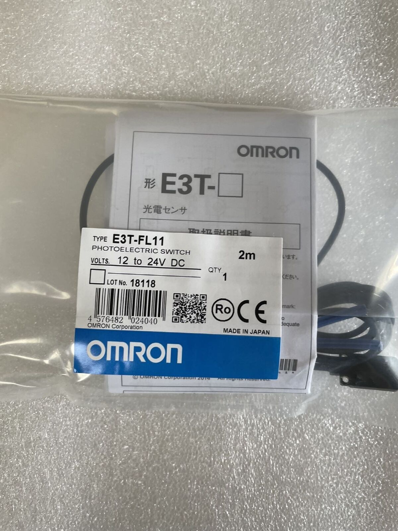 1pcs OMRON Optical Fiber Sensor E3T-FL11 2M E3T1223M