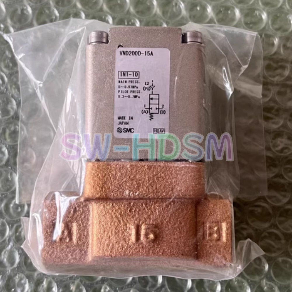 1PCS for SMC VND200D-15A Two-Way Valve Water Vapor Freight Free