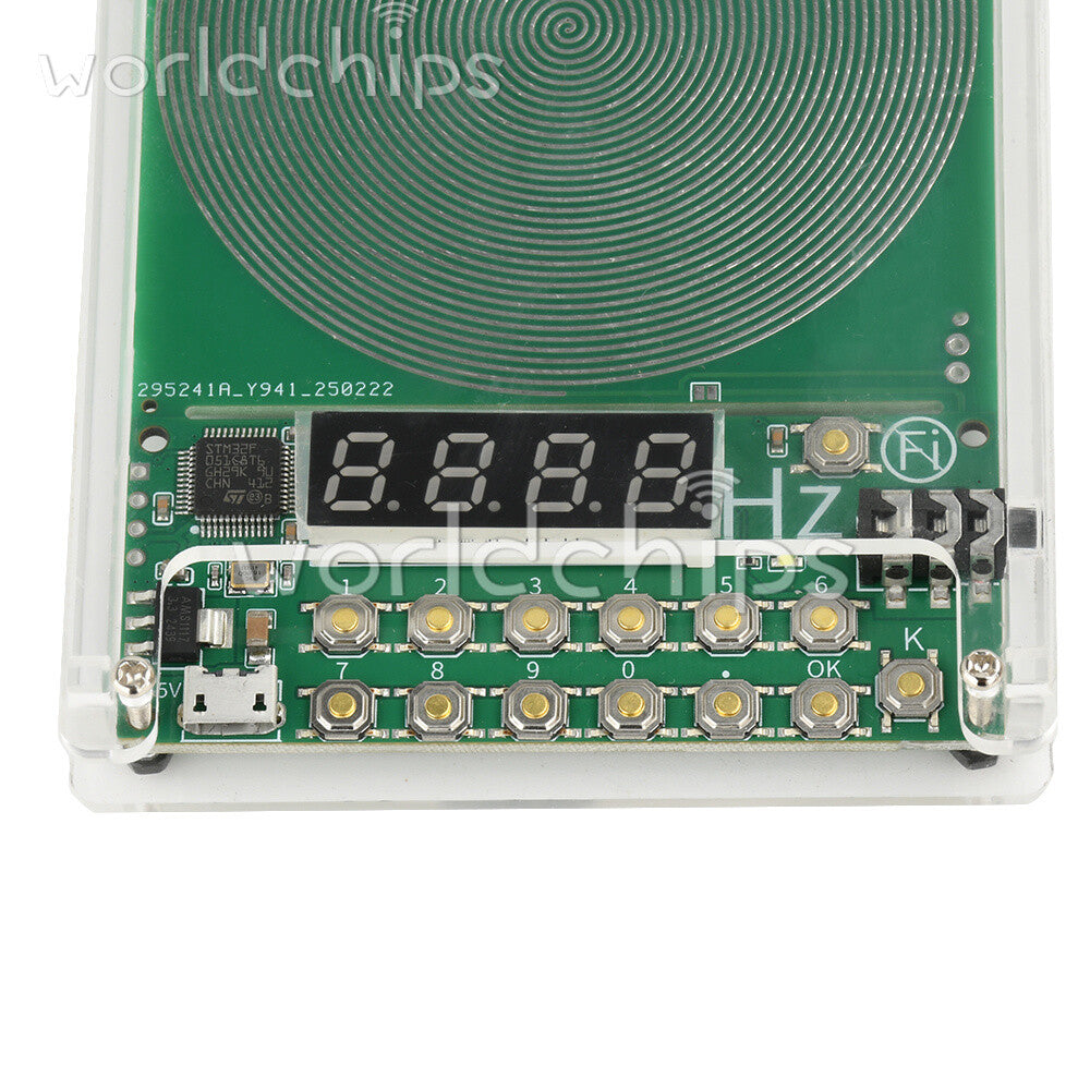 Digital Schumann Wave Generator Adjustable 0.1Hz~100kHz Sine Wave With Shell