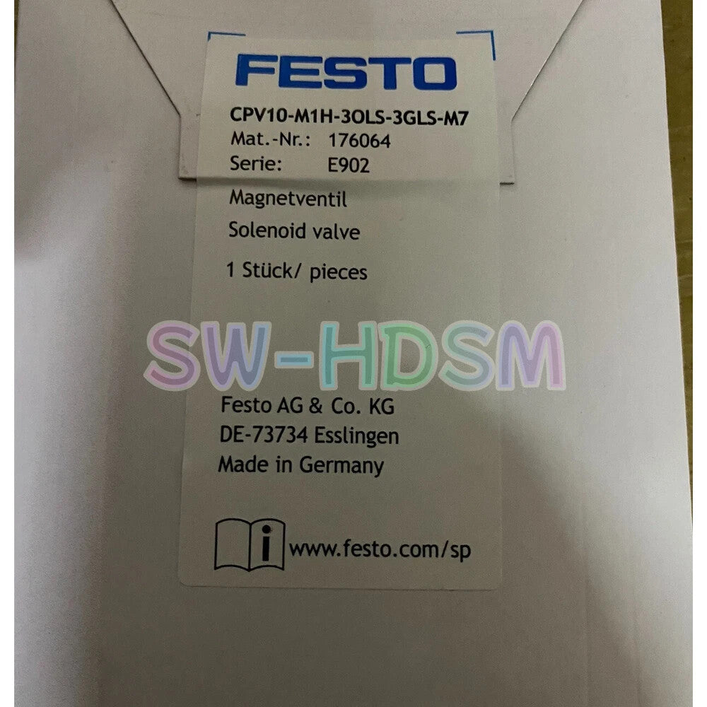 1PCS For FESTO CPV10-M1H-3OLS-3GLS-M7 Solenoid Valve freight free