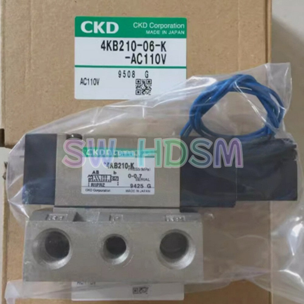 1PCS for CKD Solenoid Valve 4KB210-06-K-AC110V Freight Free