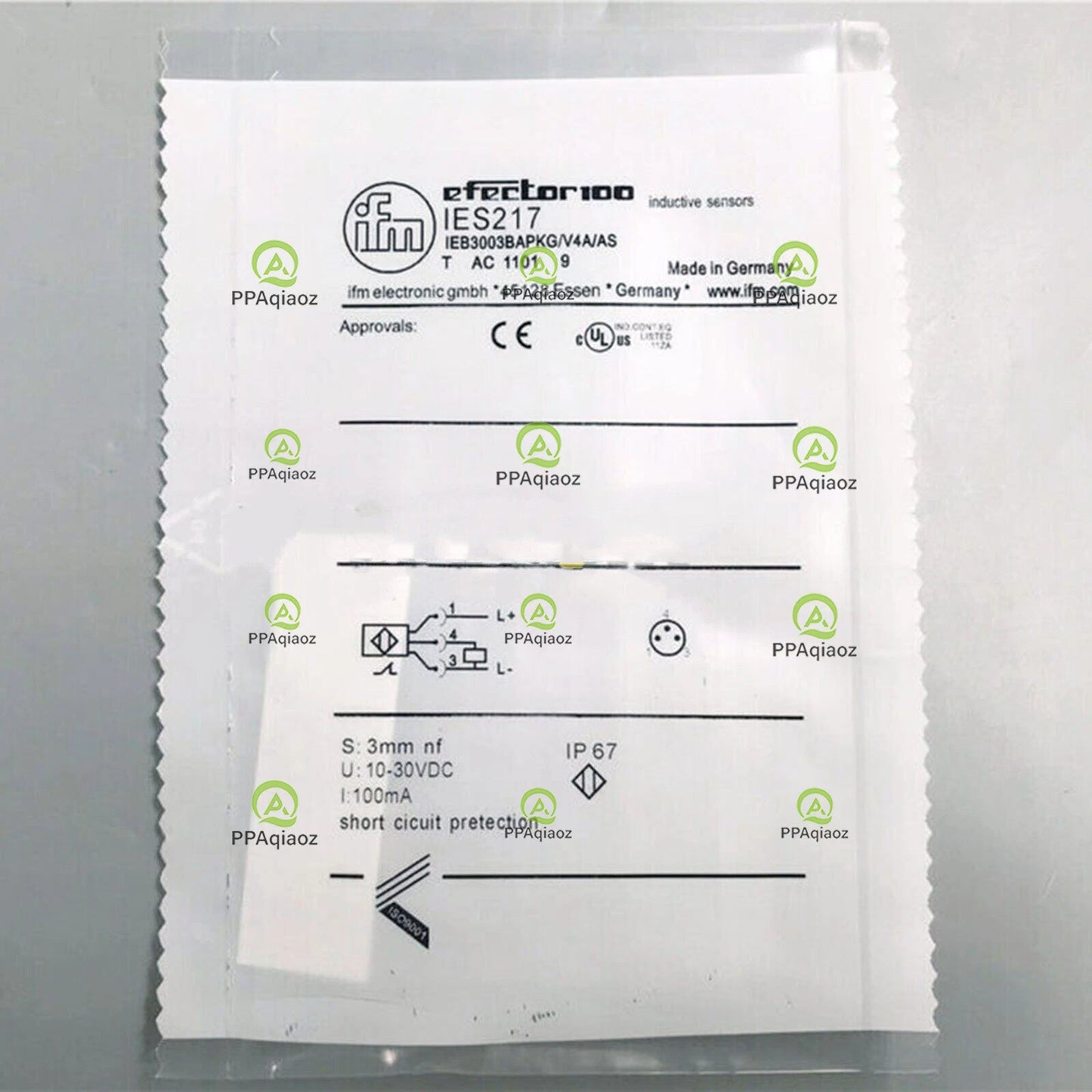 1PC IFM IES217 Proximity Switch Sensor Free Shipping
