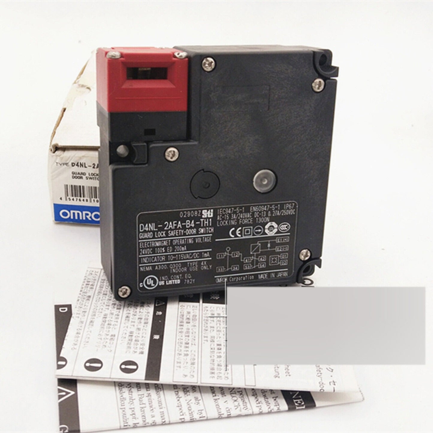 1PCS FOR OMRON electromagnetic lock safety switch D4NL-2AFA-B4-TH1
