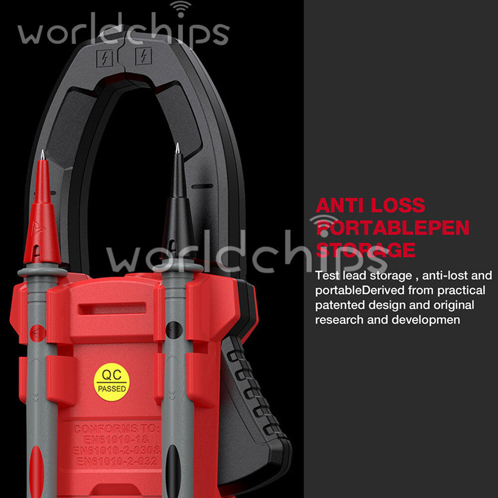 HABOTEST HT208A/D AC/DC Digital Clamp Meter Multimeter Capacitance Ohm Hz Tester