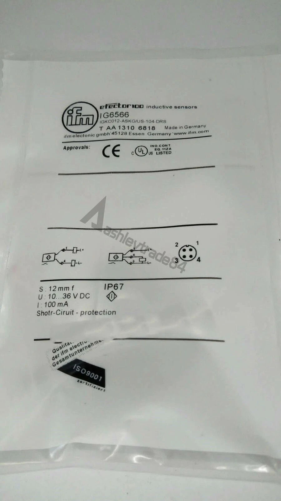1PCS Proximity Switch IG6566 sensor