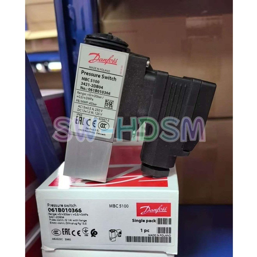 1PCS for DANFOSS 061B010366 Pressure Switch MBC5100 Freight Free