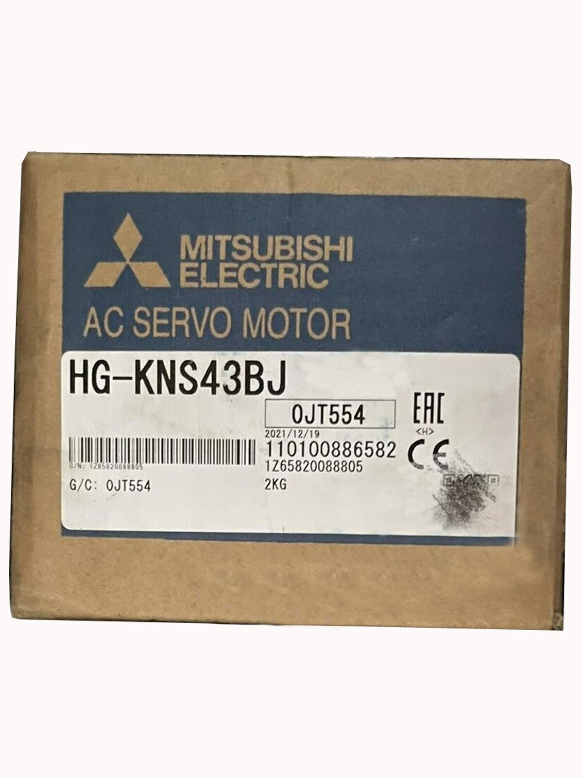 1PCS HG-KNS43BJ Sealed Mitsubishi AC Sevor Motor HG-KNS43BJ