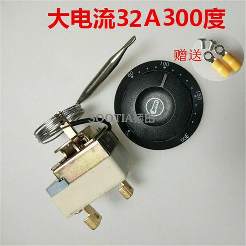 1PC Fryer temperature control switch adjustable thermostat 30-110 60-200 50-300℃