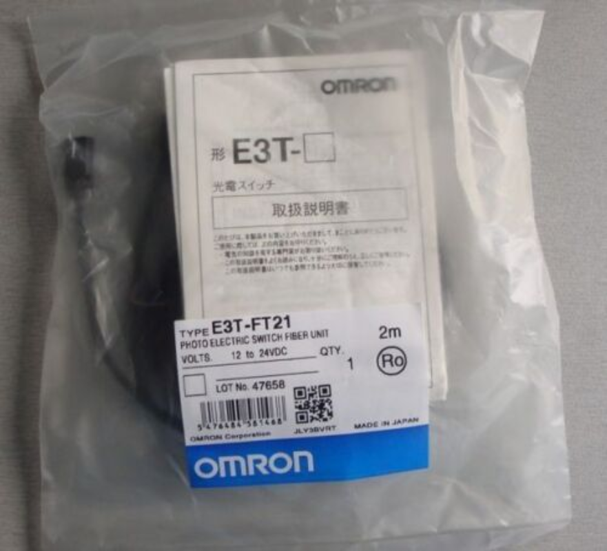 1pcs OMRON Optical Fiber Sensor E3T-FT21 2M E3T1132B
