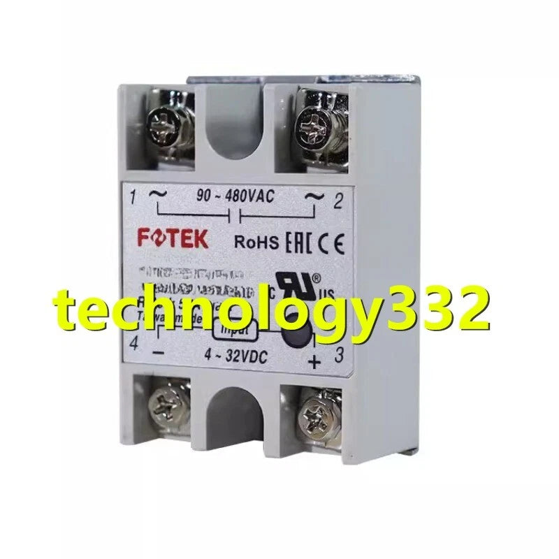 1PC FOTEK single-phase solid-state relay Dc control AC SSR-50DA-H #LM #P
