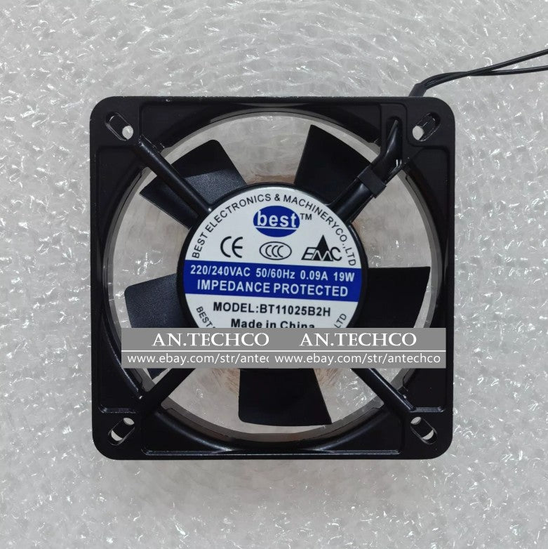 1 PCS best Fan BT11025B2H AC220V 11025 11cm cabinet fan Aluminum frame fan